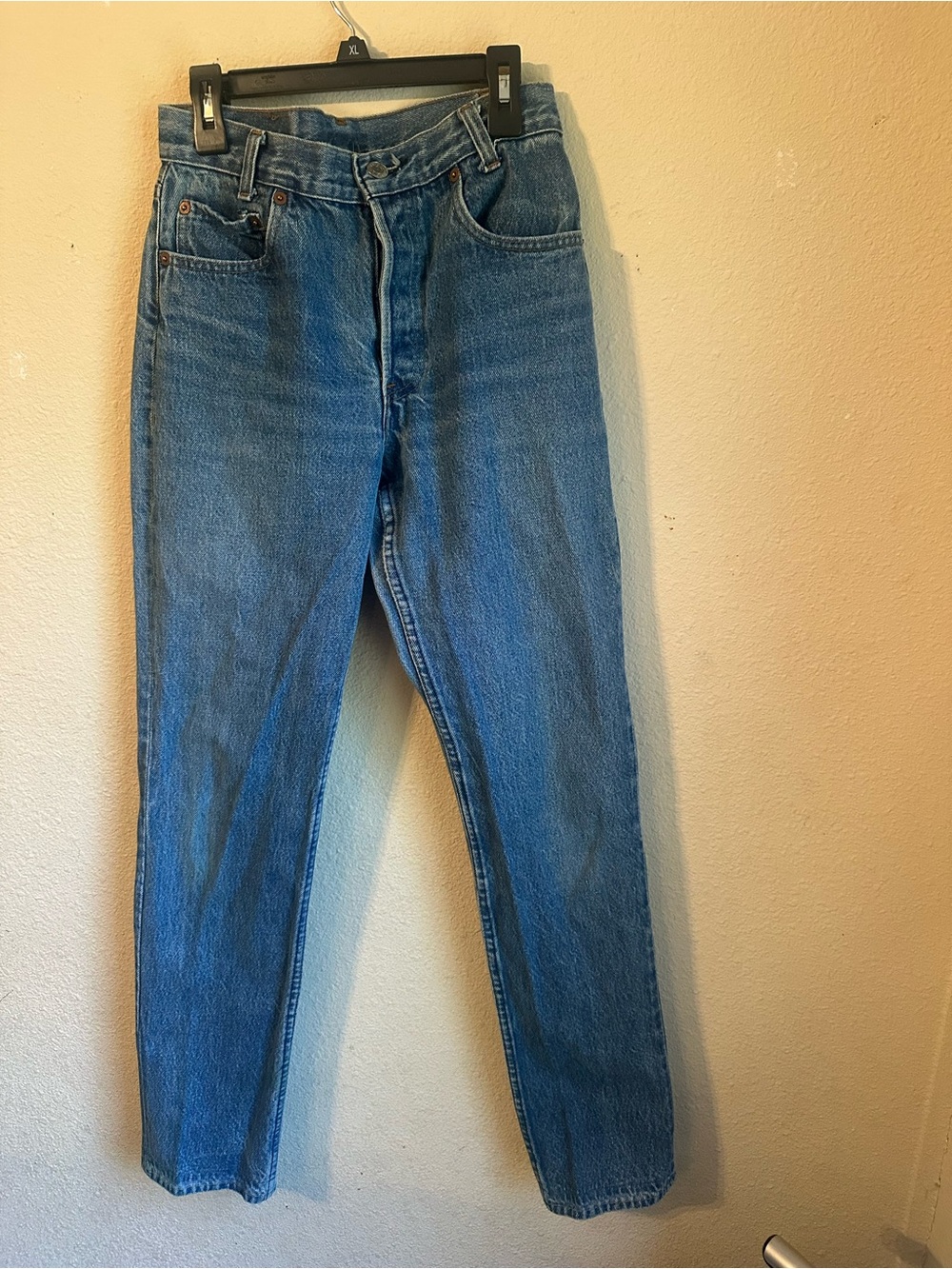 Vintage 1980s Levi’s 701-0117 Student Jeans W29 L34 USA Button 553 Red Tab